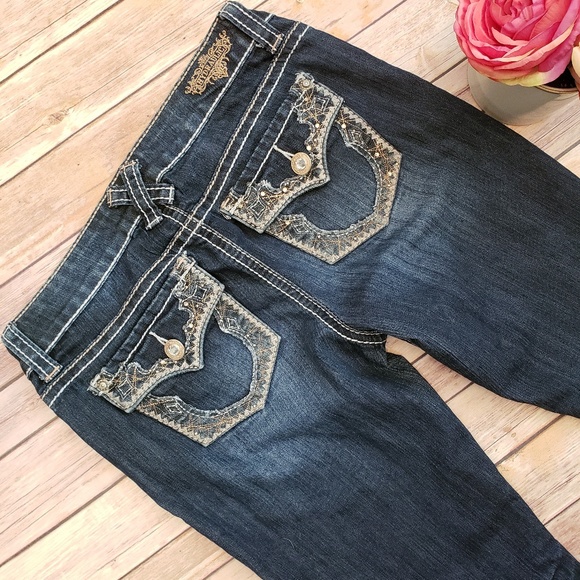 Hydraulic Denim - HYDRAULIC BAILEY SUPER SKINNY DARK JEANS SIZE 9/10